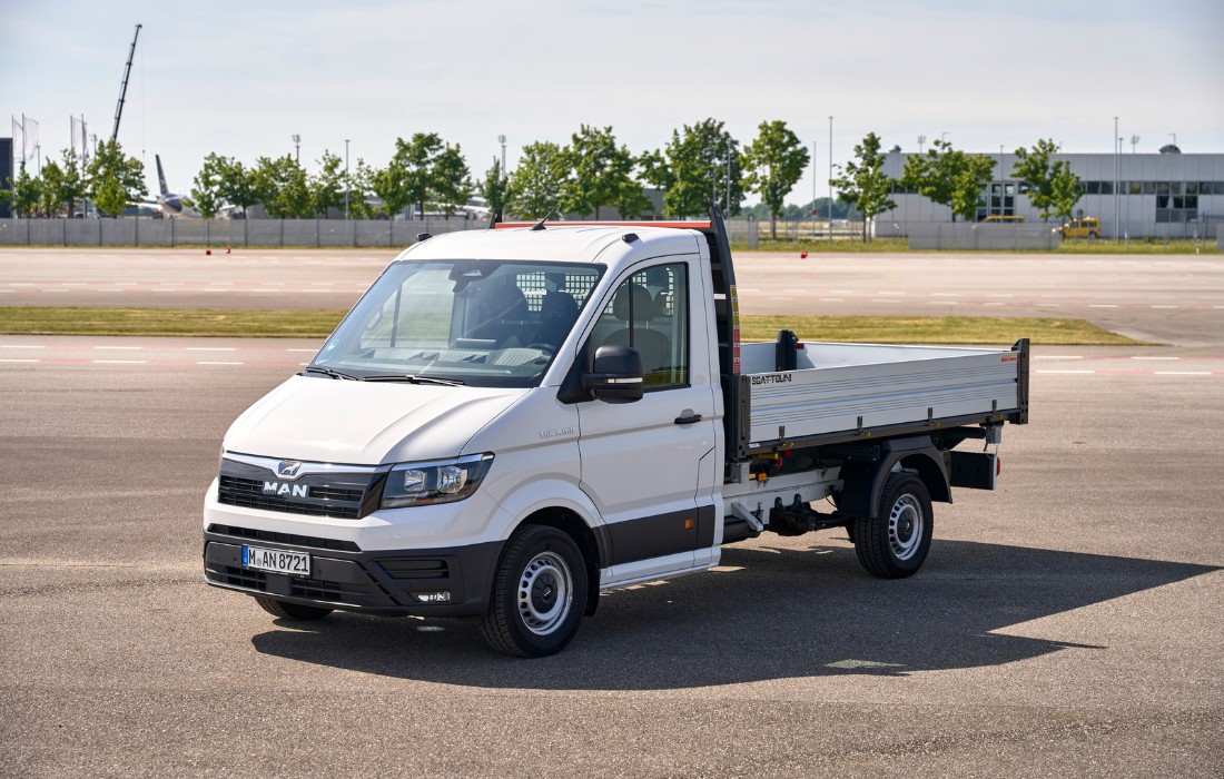 MAN TGE Chassis opbouw
